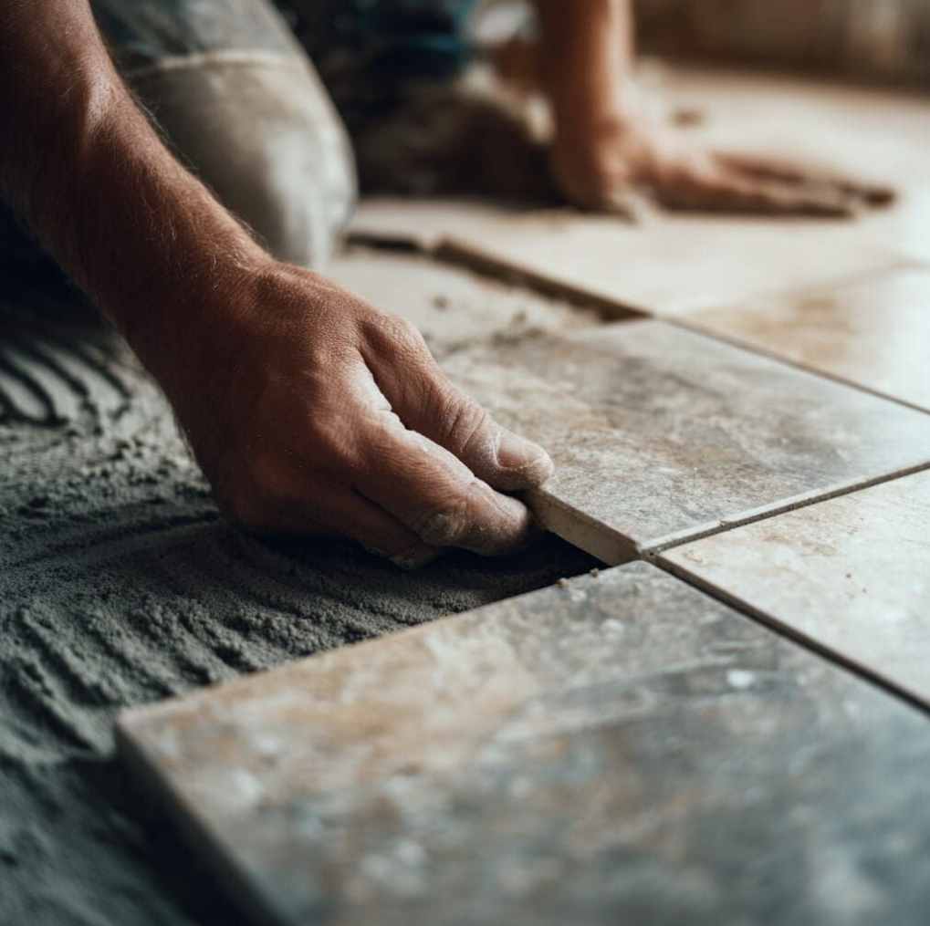 Floor Tile Fixing